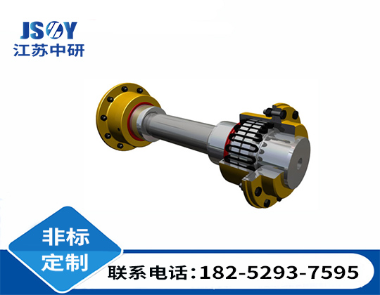 T50带接轴型蛇簧联轴器